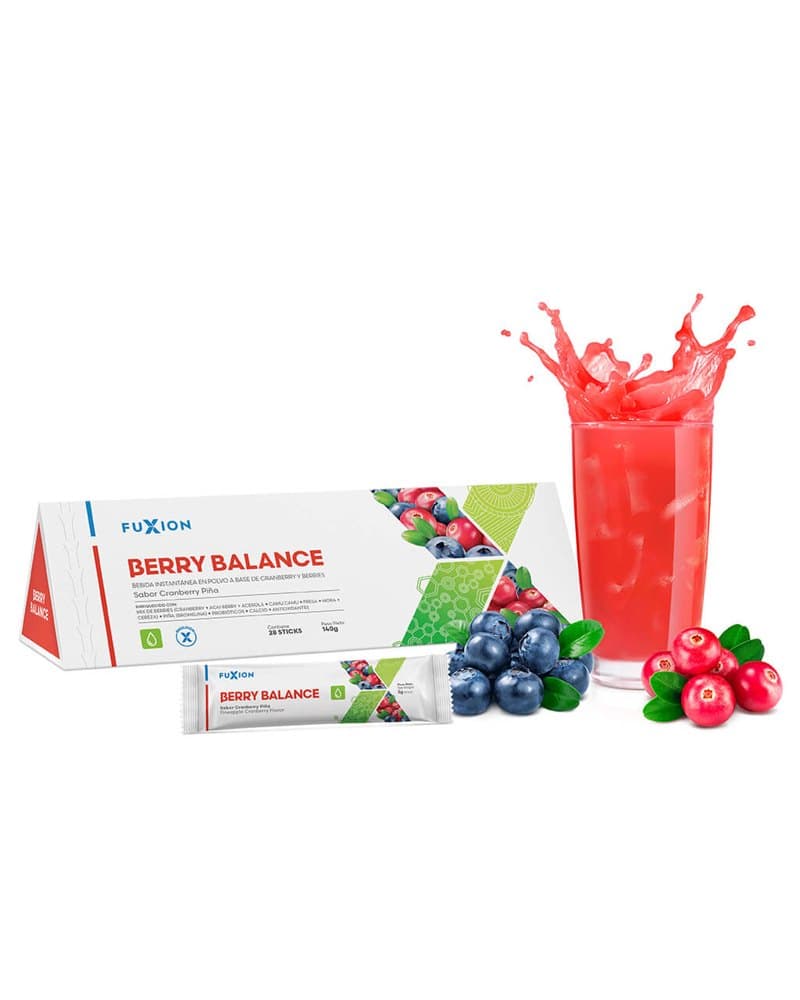 Berry Balance Fuxion: Cranberry y Piña